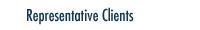 Representative Clients